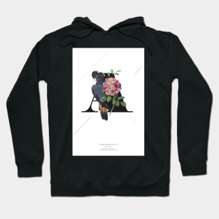 Botanical Alphabet A Hoodie